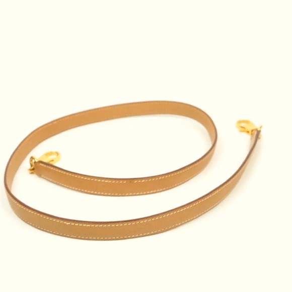 SOLD Hermes vintage Kelly 28 Sellier Courchevel leather Gold with gold hardware - Picture 15 of 16